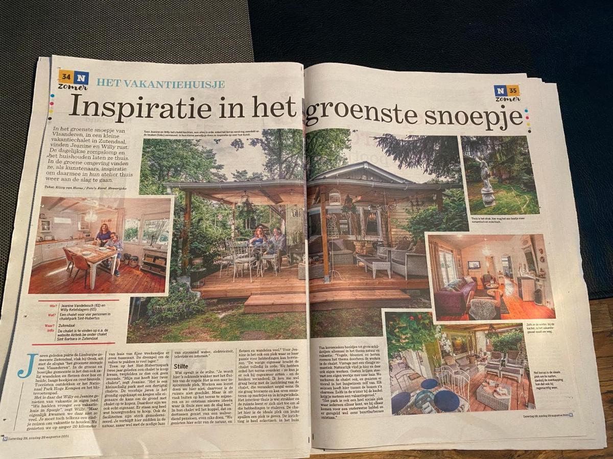 Chalet Sint Barbara Zutendaal Luaran gambar